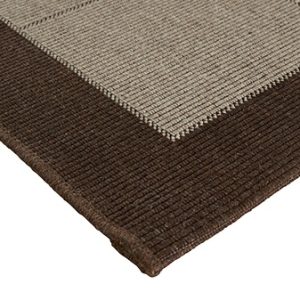 Casablanca teppe – Brun kant