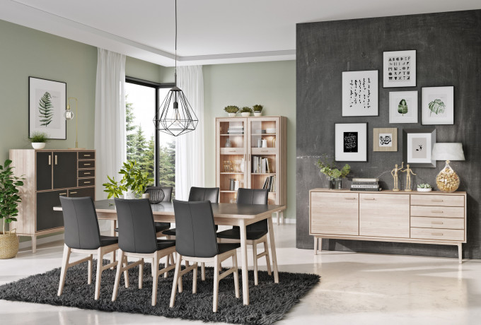 Casø 700 skjenk 183cm – Hvitoljet eik - Image 4