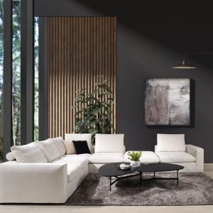 Prestige sofa 326 x 326 – Alis stoff i flere farger