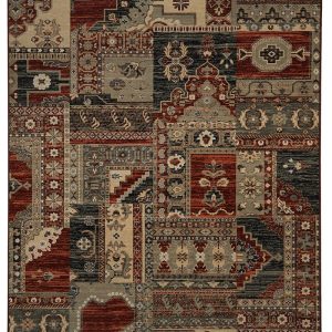 Orient teppe – Rød multi
