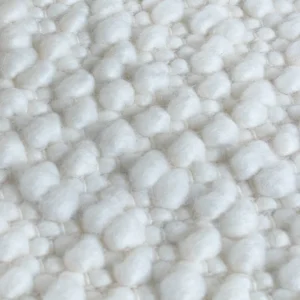 Pebble teppe 100% New Zealand Ull – Ivory